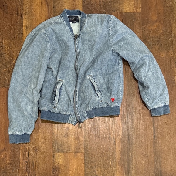 Lucky Brand Jackets & Blazers - Lucky Brand Blue Bomber Jacket